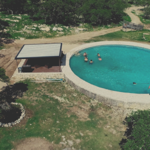 Swimming Pool: Agua Nada Ranch, Rocksprings, TX